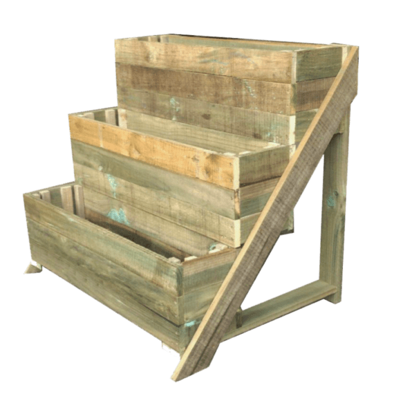 pole yard tan e planter 0 6x0 9m 3 tier picture 1