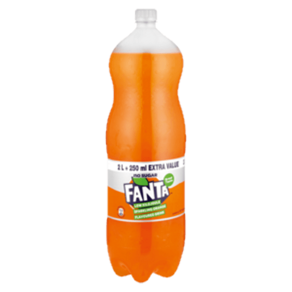 fanta orange no sugar 2 25l picture 1
