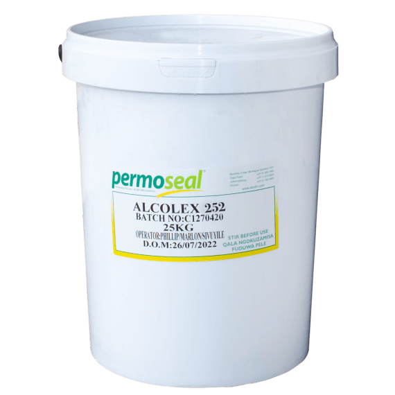 permoseal glue cold alcolex 252 25kg picture 1