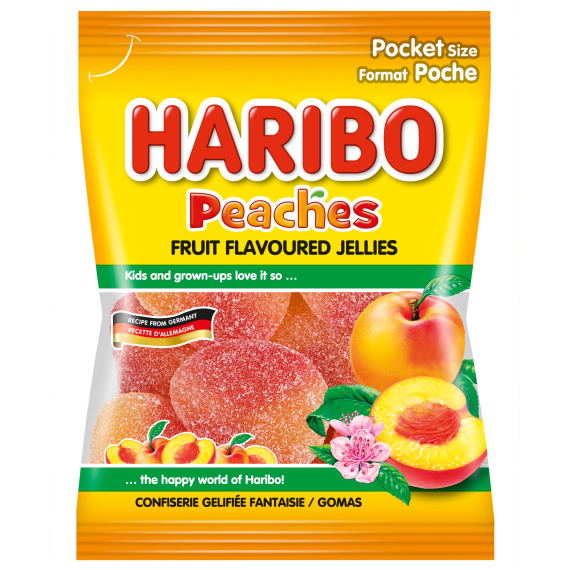 haribo jellies peaches 80g picture 1