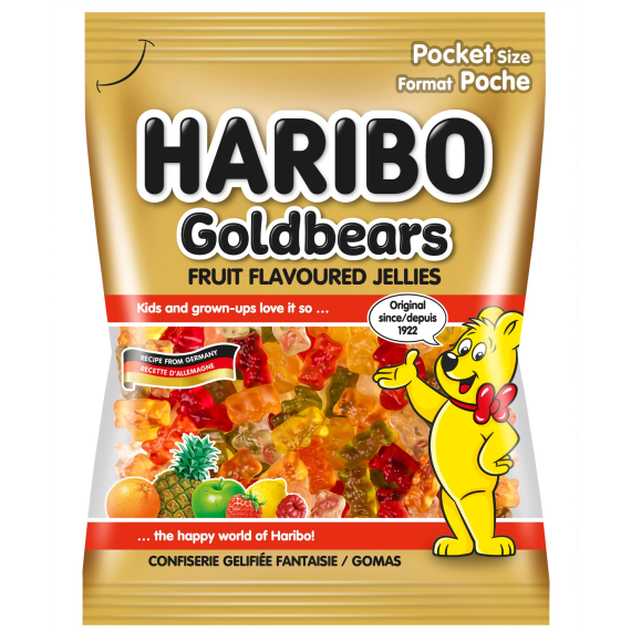 haribo jellies gold bears 80g picture 1