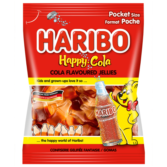 haribo jellies happy cola 80g picture 1