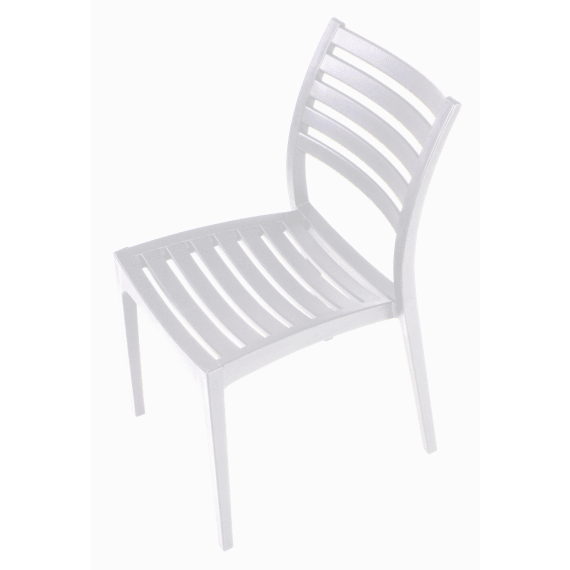 gsi rimini side chair slatted picture 2