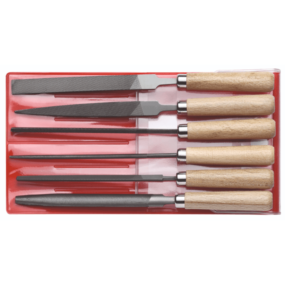 gedore red key file set 177mm 6pcs picture 1