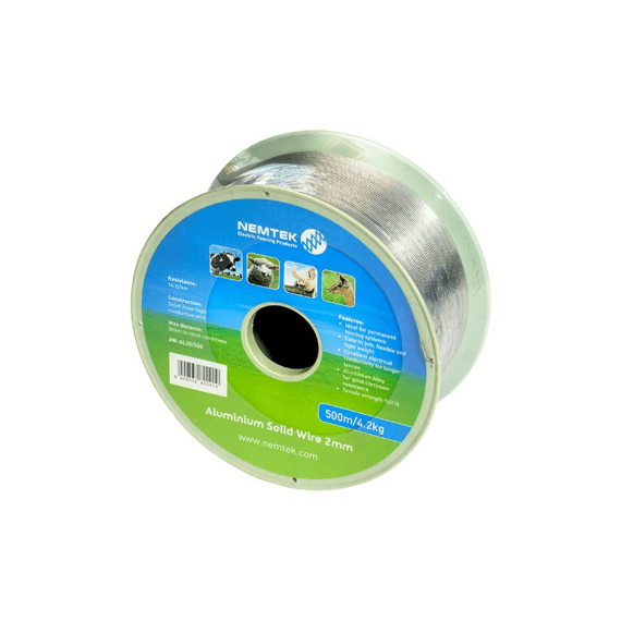 nemtek aluminium wire solid 2mm 500m picture 1