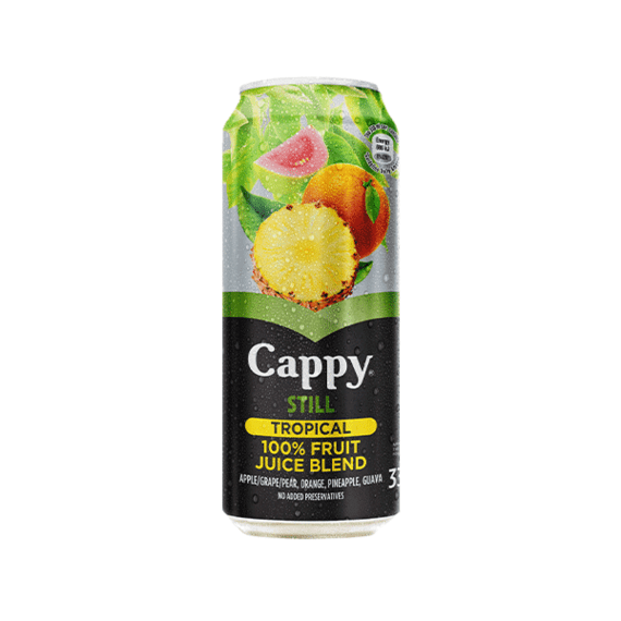 cappy juice still tropical 330ml picture 1