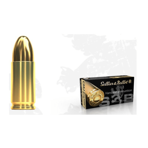 sellier bellot 9mm fmj 115gr ammo 50 picture 1