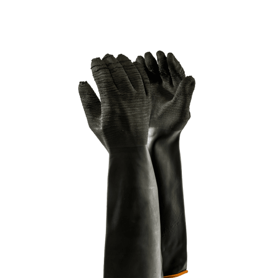 dromex gloves industrial rubber rough h2 55 picture 1