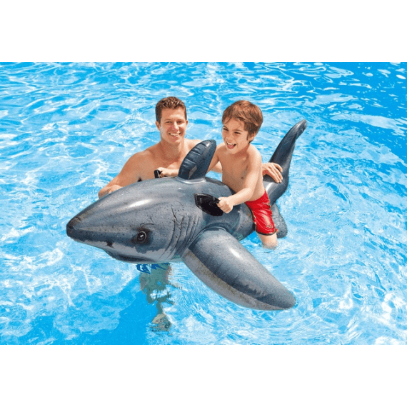 intex great white shark ride on picture 2