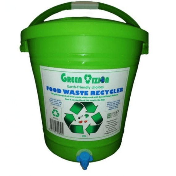 green vizion recycler bin green 20l picture 1