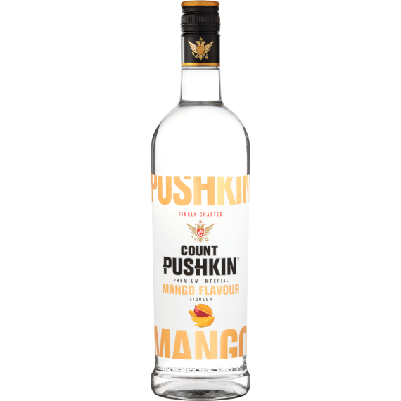 count pushkin mango vodka 750ml picture 1