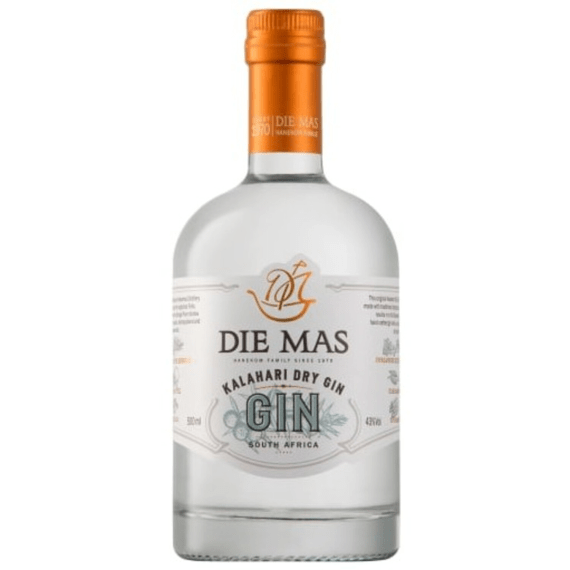 die mas kalahari dry gin clear 500ml picture 1