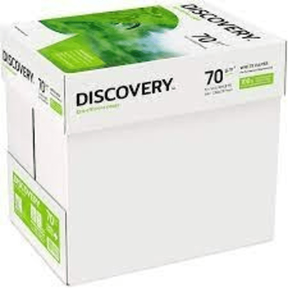 discovery copy paper white a4 box picture 1