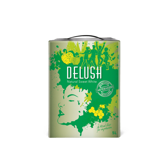 delush natural sweet white wine 5l picture 1