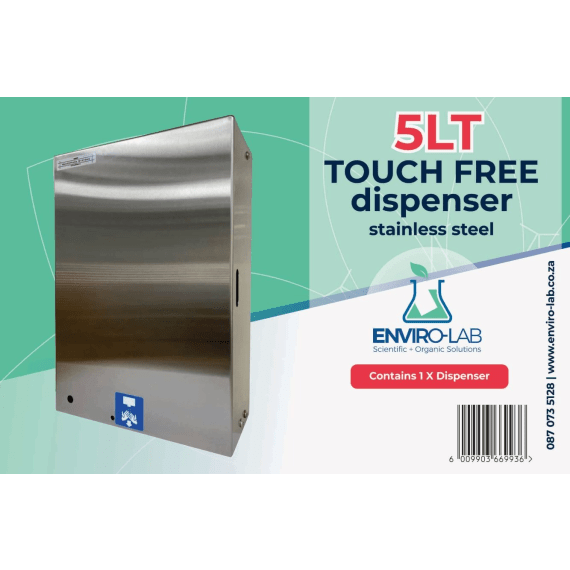 enviro lab touch free dispenser ss 5l picture 1