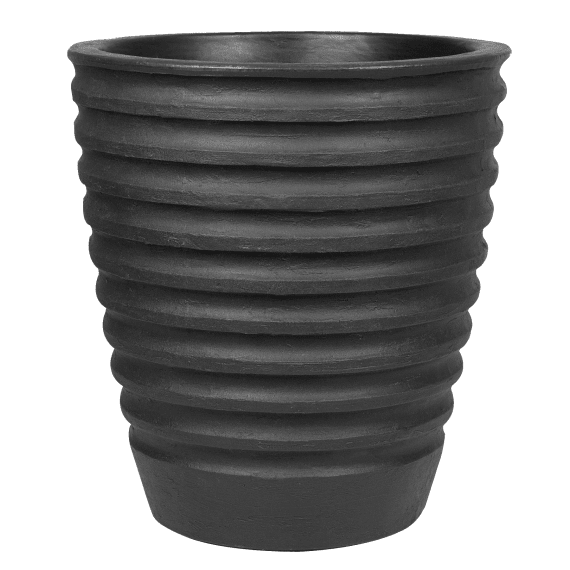 Acapulco Flower Pot Graphite | Agrimark