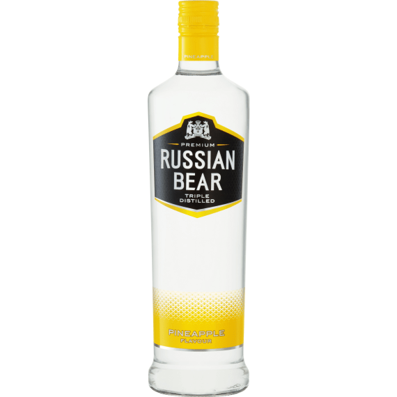 russian bear vodka pineapple 750ml picture 1