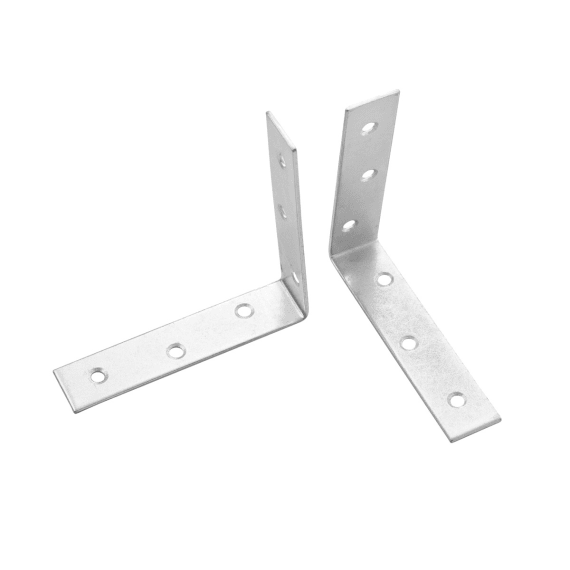 mackie bracket corner galv 100x100mm picture 1