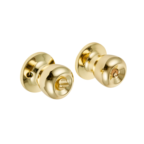 mackie lockset entr polished brass picture 1