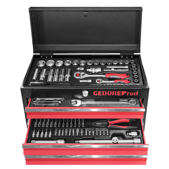 gedore red tool box kit 113 piece picture 1