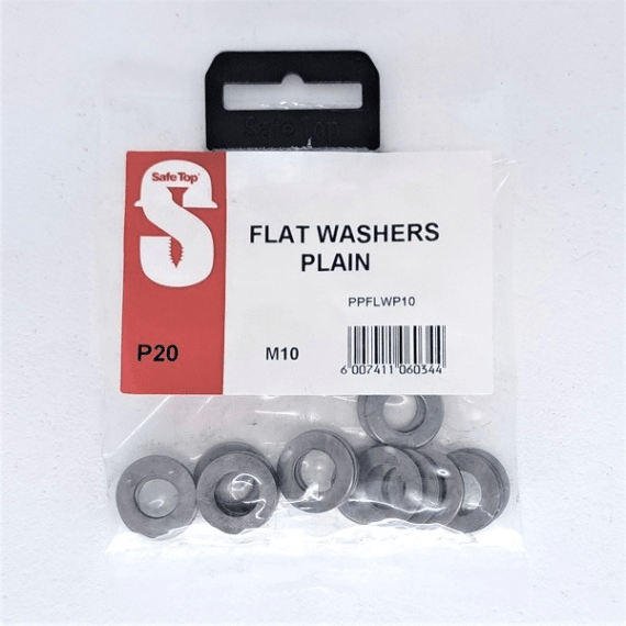 safetop flat washers plain 20pk picture 3