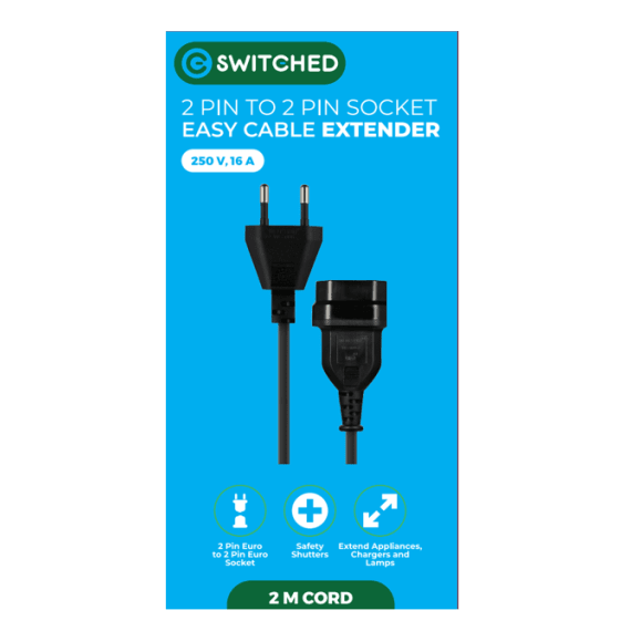 switched cable ext 2pineuro 2p euro 2m picture 1