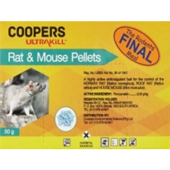 Coopers Ultrakill Rat&mouse Pellets Agrimark