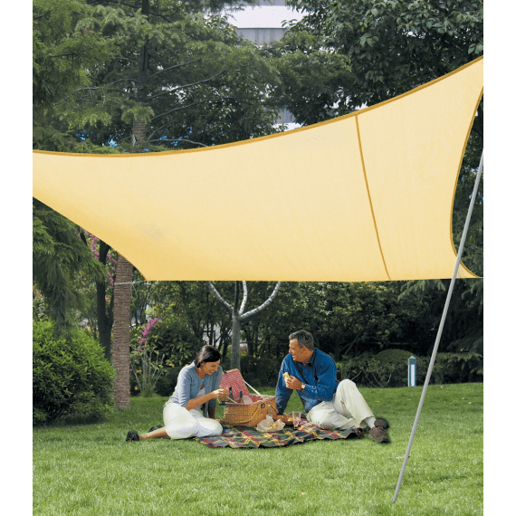 kalahari shade sail sand square 5m picture 1