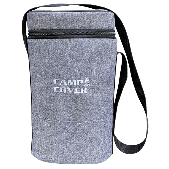 camp cover two bottle wine cooler grey picture 1