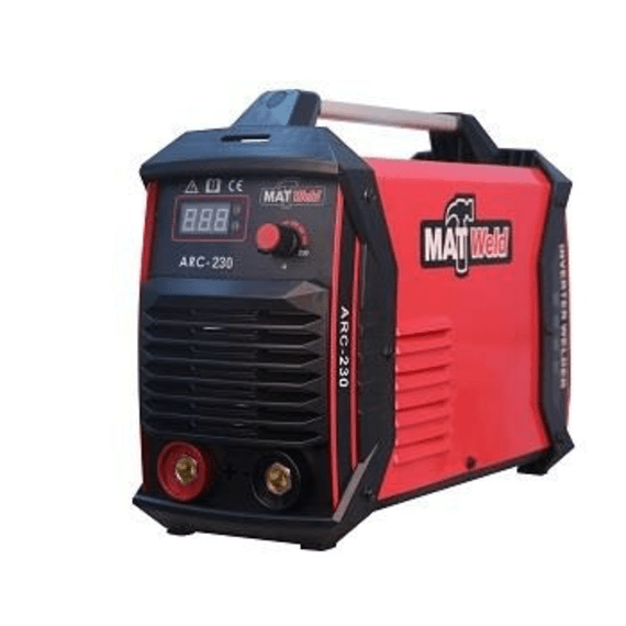 matweld welder inverter ind red blk 230a picture 1