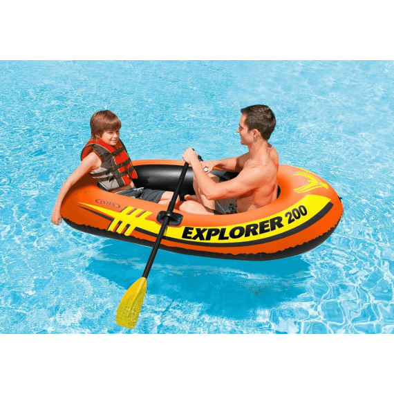 intex explorer 200 boat set picture 2