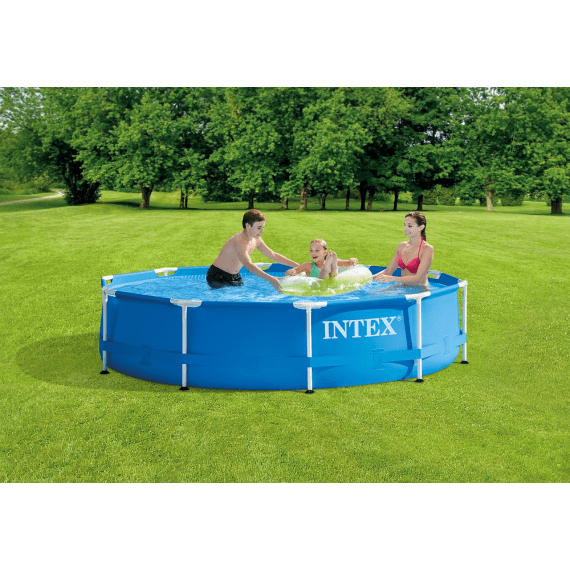 intex metal frame pool 10ft x 30in picture 2