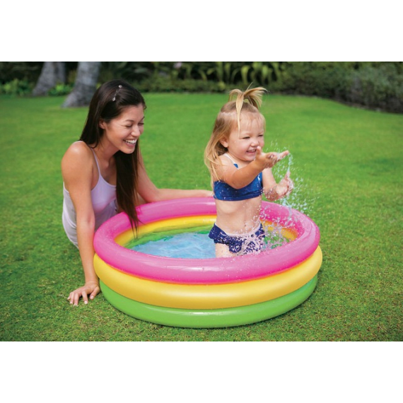 intex rainbow baby pool picture 2