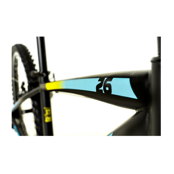 avalanche ax175 26 bicycle small black blue picture 4