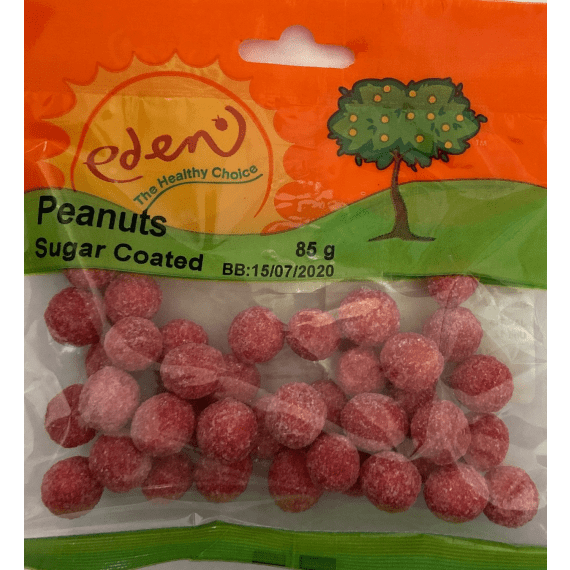 eden peanuts red sugar 85g picture 1