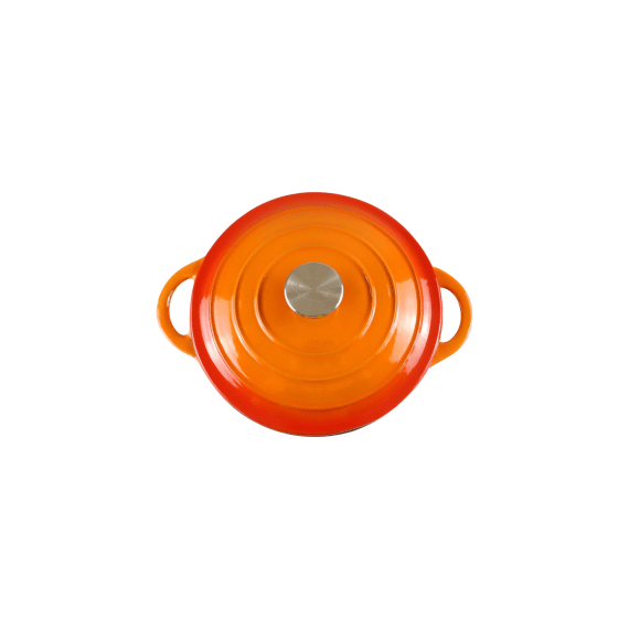 chef round casserole orange 6l picture 4