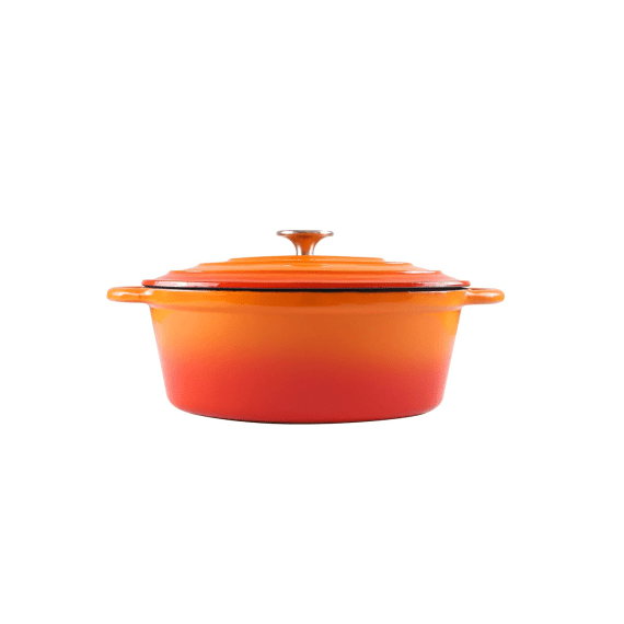 chef oval casserole orange 4l picture 1