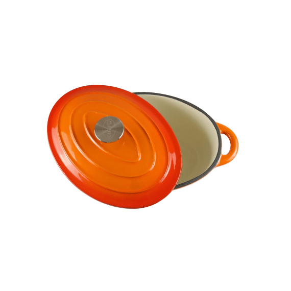 chef oval casserole orange 4l picture 2