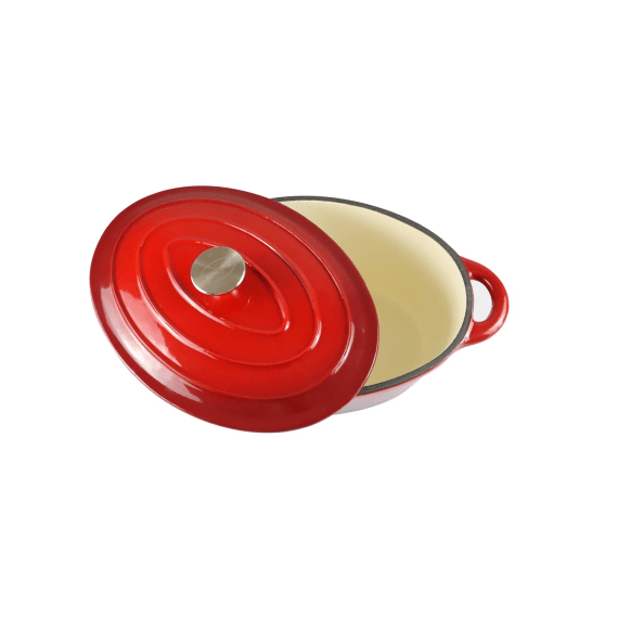 chef oval casserole red 4l picture 2