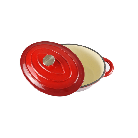 chef oval casserole red 6l picture 2