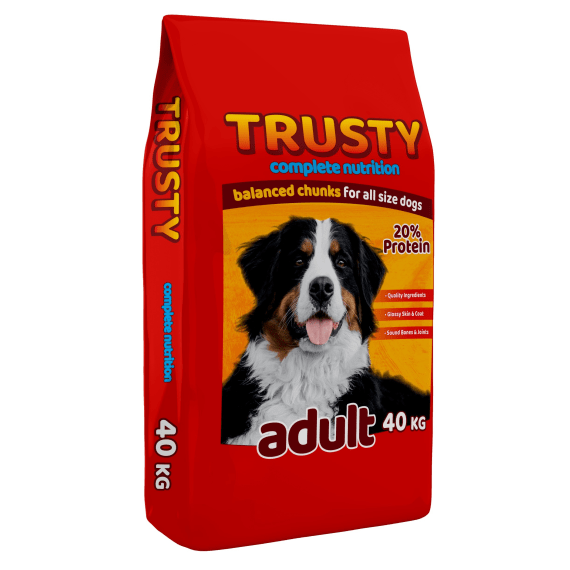 Trusty Adult Dog Food 40kg Agrimark