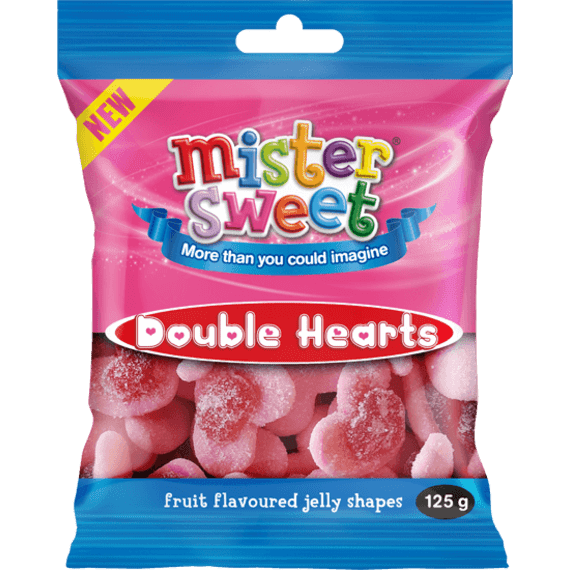 mister sweet double hearts 60g picture 1