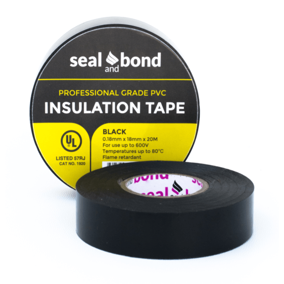 seal bond insulation tape black 20m picture 1