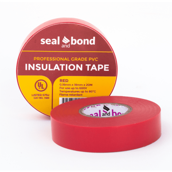 seal bond insulation tape red 20m picture 1