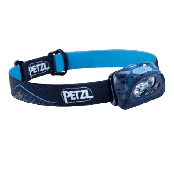 petzl actik blue 350 lumen headlamp picture 1