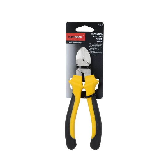 eurotool diagonal cutting plier 180mm picture 1