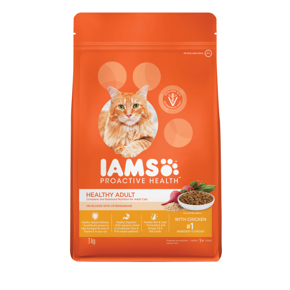 iams adult chicken 3kg picture 1