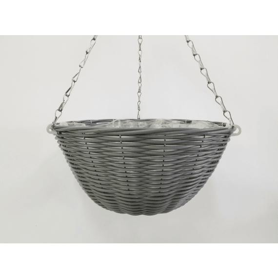 mango moon hanging basket light grey incl chain picture 1