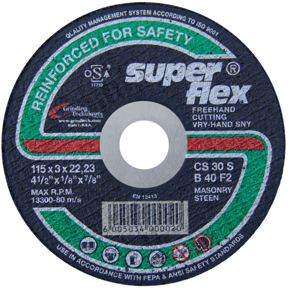 superflex cutting disc masonry picture 2