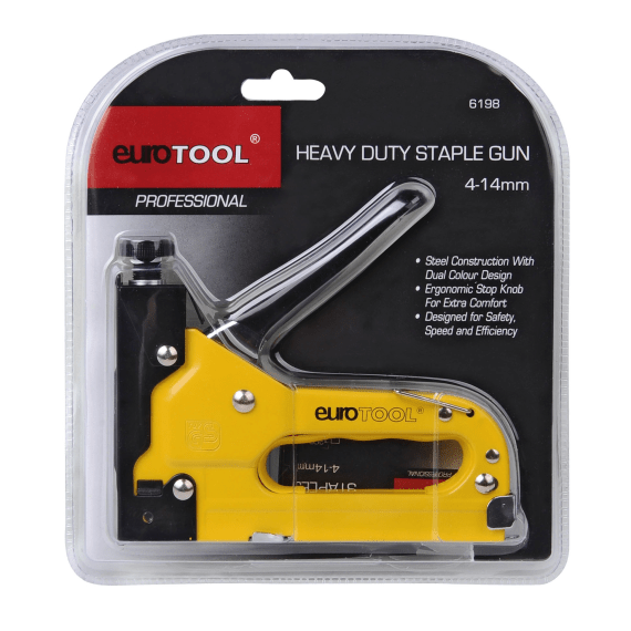 eurotool heavy duty staple gun 4 14mm picture 1